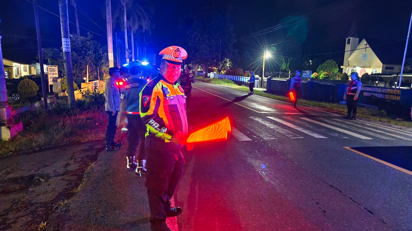 Foto : Kepolisian Resor (Polres) Simalungun menerapkan inovasi pengamanan melalui program Blue Light Patrol sebagai upaya profesional dalam menjaga keamanan dan ketertiban masyarakat (Kamtibmas) di wilayah hukumnya