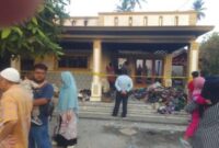 Foto : Lokasi rumah kebakaran di jalan sarifudin 