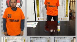 Foto : Sejumlah tersangka. 
1.Hendra Asmara Sidauruk alias ( bondrok) 
2.Amos
3.Mhd.Ardiansyah alias (Dudung) 
4.Indarawan alias ( Mandra). 