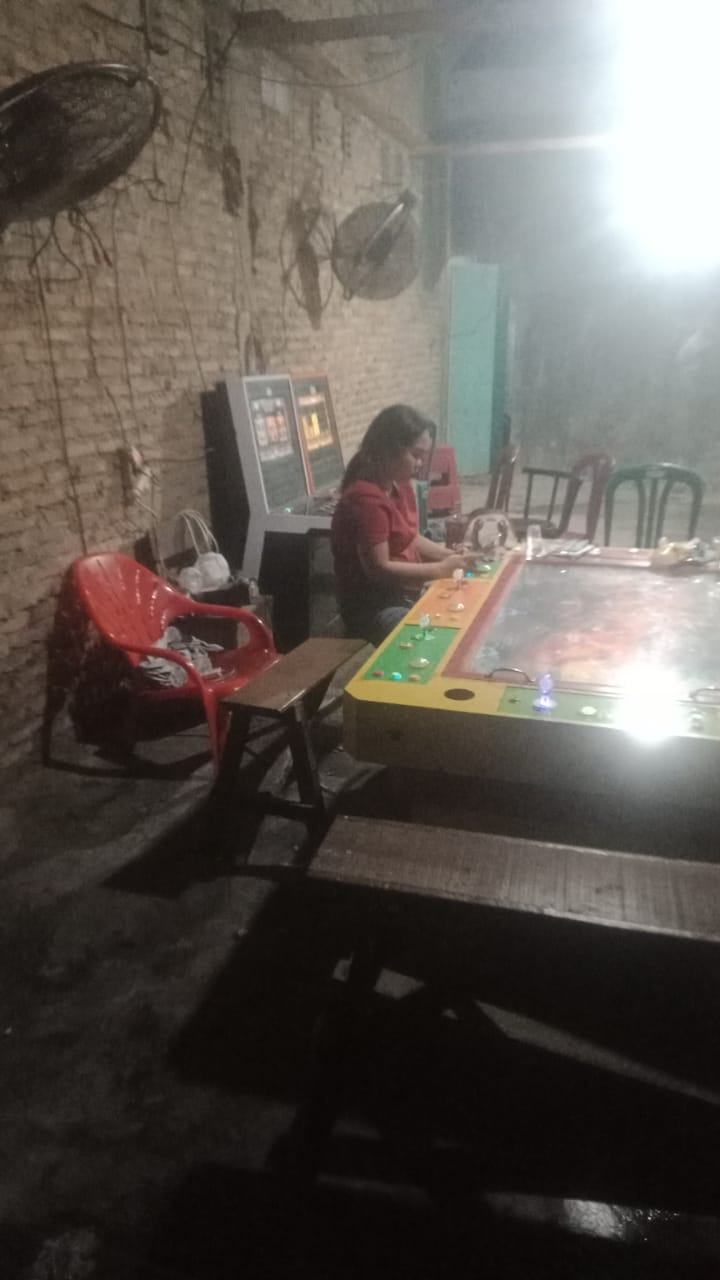 Foto : lokasi judi tembak ikan di kawasan patumbak. 