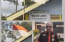 Foto :Ketua DPD Sumut LSM KPK Nusantara Soroti Bendera Merah Putih Robek,Lesu Dan Kusam Yang Masih Berkibar Dikantor Pangulu Nagori Dolok Saribu