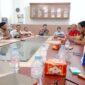 Foto : Rapat Dengar Pendapat (RDP) Dugaan Penyelewengan Anggaran Dana Desa, Di Perkebunan Padang Pulau.