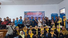 Foto : kegiatan edukasi keselamatan berkendara yang dilaksanakan oleh Satuan Lalu Lintas (Satlantas) Polres Simalungun pada Rabu, 27 Agustus 2025.