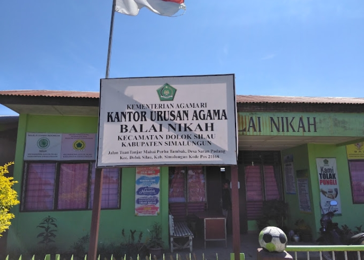 Foto : Kantor KUA Kecamatan Dolok Silau 