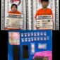 Foto : Tersangka dan barang bukti. 