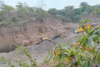 Salah satu Foto Tambang Pasir Ilegal doropeti jaya 
desa soritatanga wilayah doromboha Kab Dompu - NTB