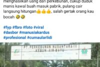 Foto : Postingan Di Medsos Akun Facebook Sofiandi Nasution