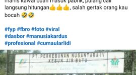 Foto : Postingan Di Medsos Akun Facebook Sofiandi Nasution