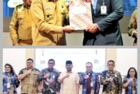 Bupati Simalungun menerima Peluncuran Program UTC Prioritas dari Gubernur Sumatera Utara. 