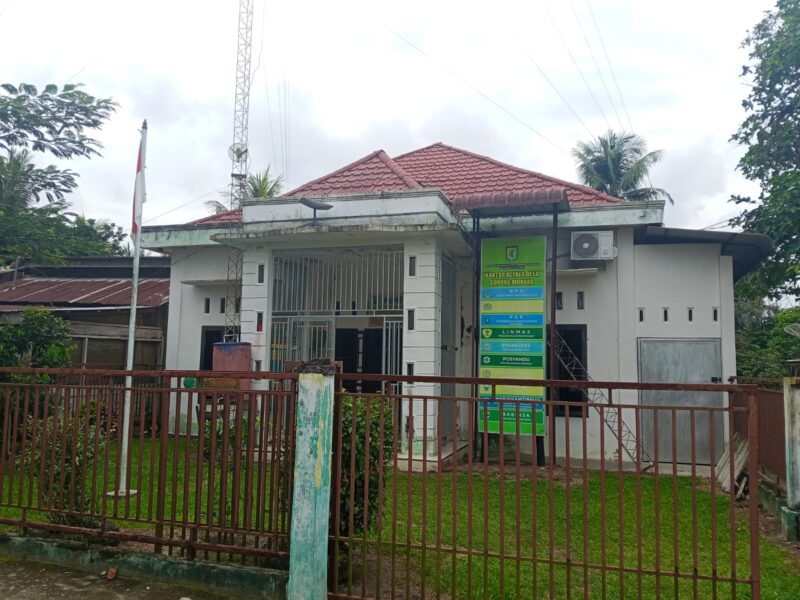 Foto : Kantor Kepala Desa Gunung Monako, Kecamatan Sipispis, Kabupaten Serdang Bedagai. 