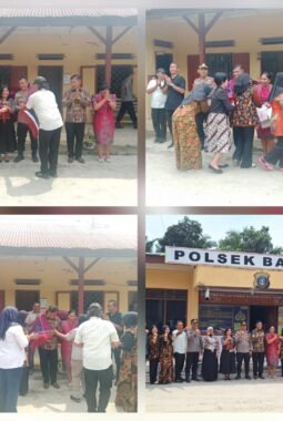 Sinergitas dan Kebersamaan Warnai Temu Pisah Kapolsek Bangun Dari AKP R. Simarmata ke AKP Hengky B. Siahaan