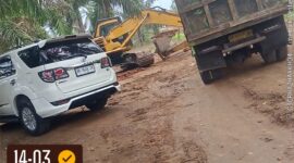 Foto : Lokasi Galian C di Nagori Bandar 