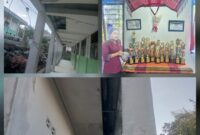 Foto : Gedung SMA Negeri 1 Harian Kondisinya yang sangat memprihatinkan (12/02/2026) 