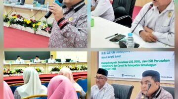 Sosialisasi ZIS, DSKL dan CSR, Bupati Simalungun Deklarasikan 10 Persen Dari Gaji Setiap Bulan Untuk BAZNAS