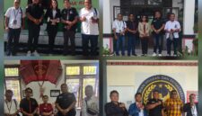 Foto : Team Semi Media bersama beberapa kepala sekolah dan bersama Ka Rutan Sidikalang 