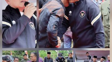 Syukuran Pembangunan Jalan Swadaya Masyarakat di Nagori Pagar Bosi, Sordang Baru, dan Sordang Bolon