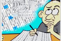 Foto : Gambar ilustrasi judi togel 