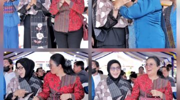 Hadiri Hari Jadi Ke 22 Kabupaten Samosir, Ny Hj Darmawati Anton Achmad Saragih: Semoga Semakin Maju dan Sejahtera