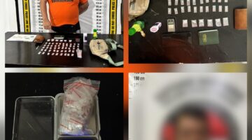 Tengah Malam Digerebek di Kos Polres Simalungun Ciduk Bandar Sabu dengan 54 Plastik Klip Siap Edar