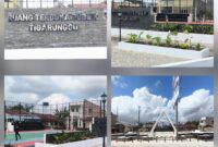 Foto : Ruang Terbuka Publik yang berada di tiga runggu kecamatan Purba 