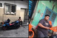 Foto : Lokasi diduga tempat perjudia meja tembak ikan di kawan kampung tanjung, kota Binjai, dan di sebelah kanan oknum yang di duga membekingi lokasi perjudian Tembak ikan. Senin (09/03/2026) 