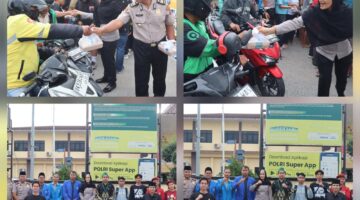 Berbagi Kebahagiaan,Polres Pematangsiantar Bersama OKP Cipayung Berbagi Takjil Kepada Masyarakat
