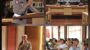 Kapolres Pematangsiantar Pimpin Rakor Linsek Ops Ketupat 2026