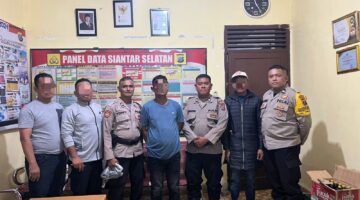 Polsek Siantar Selatan Terima Penyerahan Seorang Pria Asal Simalungun Diduga Pelaku Pencurian Lalu Serahkan ke Polsek Panei Tongah