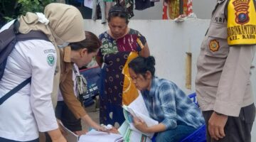 Bhabinkamtibmas Polsek Siantar Selatan Hadiri Posyandu 4 Kelurahan Karo