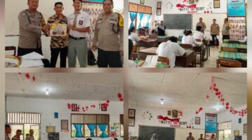 Bhabinkamtibmas Polsek Siantar Marihat Sosialisasi Penerimaan Polri Tahun 2026 