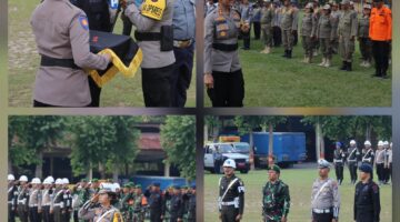 Kapolres Pematangsiantar Pimpin Apel Gelar Pasukan Ops Ketupat Toba 2026