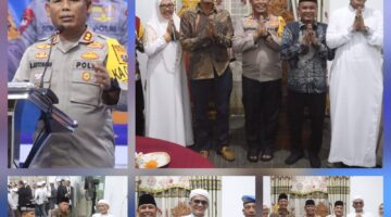 Kapolres Simalungun Hadiri Safari Ramadan Kapolda Sumut, Perkuat Ukhuwah dengan Ulama dan Masyarakat