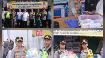 Kapolres Pematangsiantar Bersama Forkopimda Kunjungi Pos Pam dan Yan Ops Ketupat Toba 2026