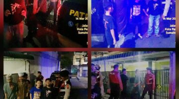 Sat Samapta Polres Pematangsiantar Maksimalkan Patroli Asmara Subuh