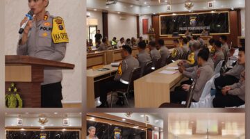 Kapolres Pematangsiantar Sambut Kunjungan Tim Supervisi Ops Ketupat Toba 2026 Mabes Polri
