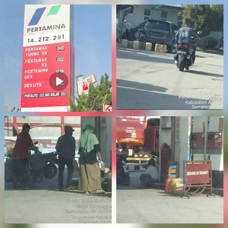 Foto : Dugaan Praktik Ilegal BBM Subsidi di SPBU 14.212.291 Air Joman: Kebal Hukum?