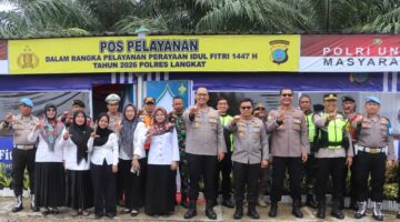 Pamatwil Polda Sumut Tinjau Pos Yan Ops Ketupat Toba 2026 di Langkat, Pastikan Kesiapan Pengamanan Mudik