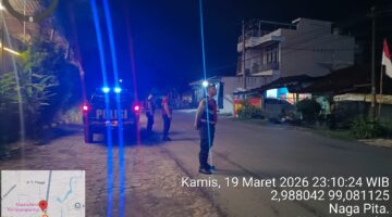 Sat Samapta Polres Pematangsiantar Laksanakan BLP Antisipasi 3C dan Balap Liar