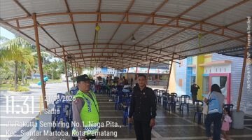 Polsek Siantar Martoba Patroli dan Monitoring Tempat Objek Wisata