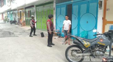 Sat Samapta Polres Pematangsiantar Laksanakan Patroli R2 Antisipasi Guantibmas