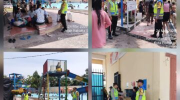 Berikan Rasa Aman Polsek Siantar Martoba Hadir di Objek Wisata 