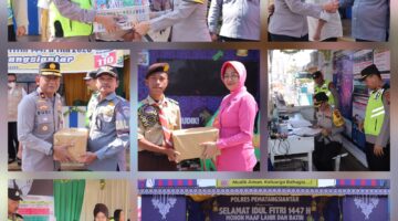 Pastikan Arus Balik Lancar ,Kapolres Pematangsiantar Bersama Bhayangkari Cabang Cek Pos Ops Ketupat Toba 2026