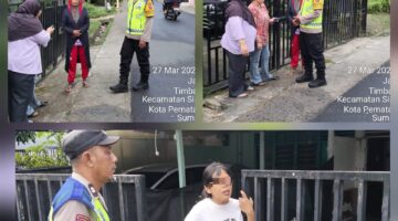 Respon Cepat,Bhabinkamtibmas Polsek Siantar Barat Sambangi Warga Binaannya 
