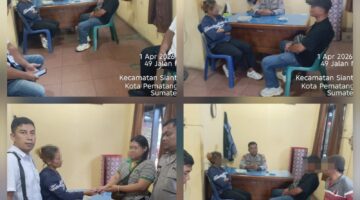 Polsek Siantar Barat Respon Cepat Mediasi Dugaan Pencurian di Pasar Horas