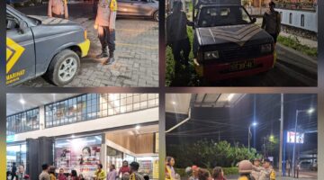 Cegah Guantibmas,Polsek Siantar Marihat Laksanakan Patroli Diwilkumnya 