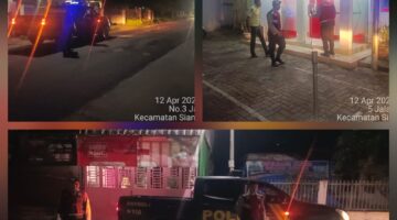 Sat Samapta Polres Pematangsiantar Laksanakan BLP Antisipasi 3C, Balap Liar dan Guantibmas