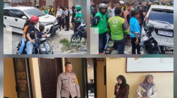 Polsek Siantar Timur Cek TKP Laporan Keributan di Jalan Ahmad Yani