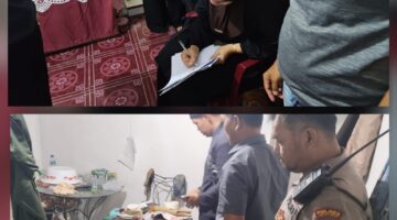 Polsek Siantar Martoba Cek TKP Laporan Temuan Mayat di Jalan Rindam III