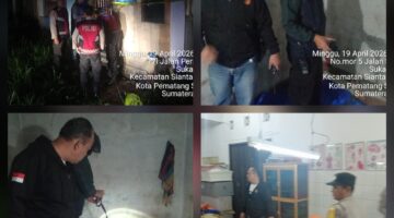 Polsek Siantar Utara Cek TKP Temuan Mayat di Kios Kosong Eks Terminal Sukadame Parluasan