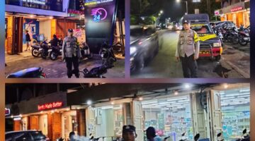 Polsek Siantar Barat Laksanakan KYRD Malam Hari Diwilkumnya, Situasi Aman Terkendali